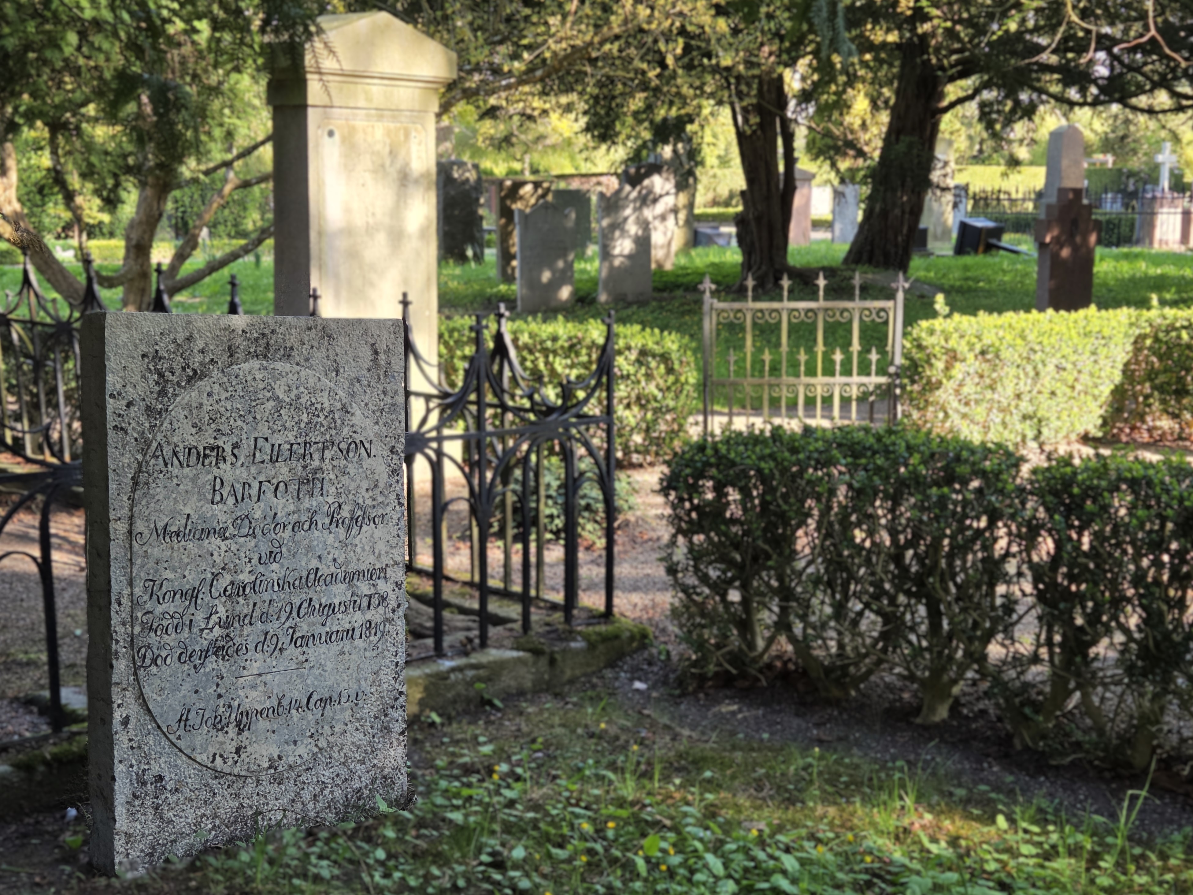 Digital kulturvandring - Gravsten