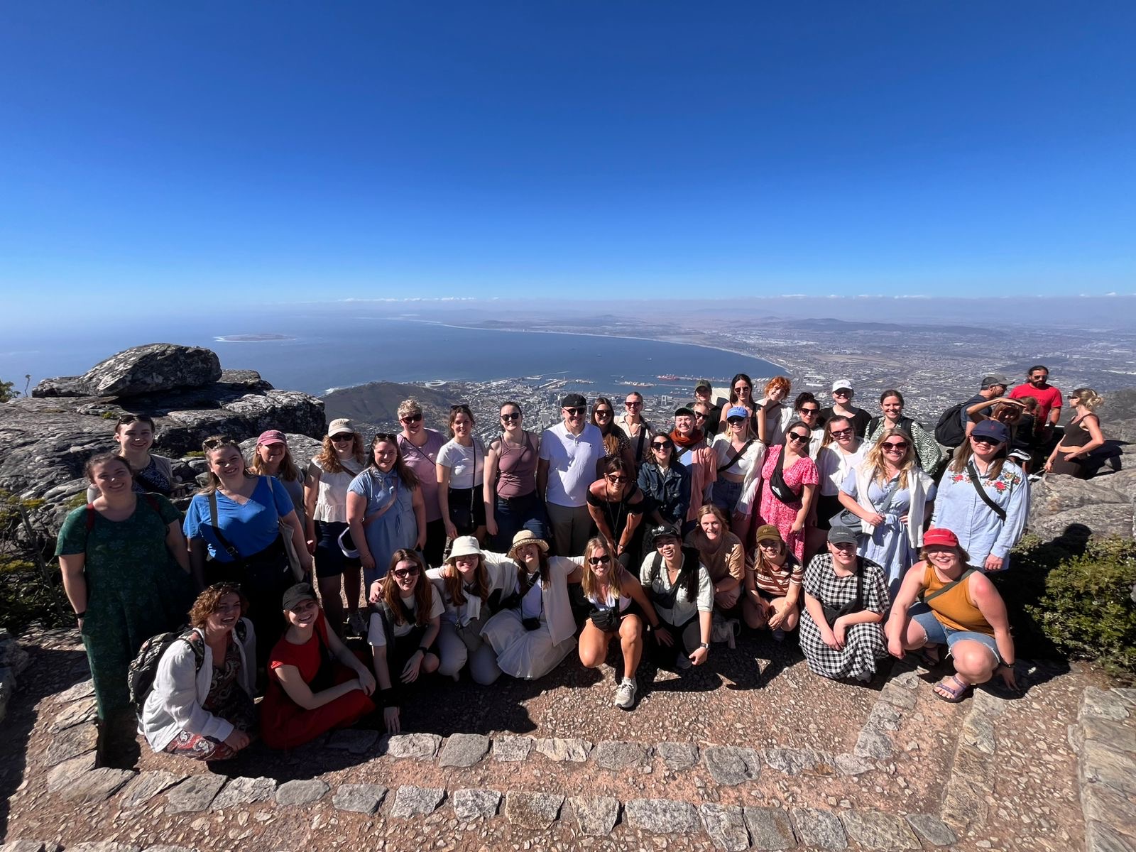 Vegakören uppe på Table Mountain, Kapstaden