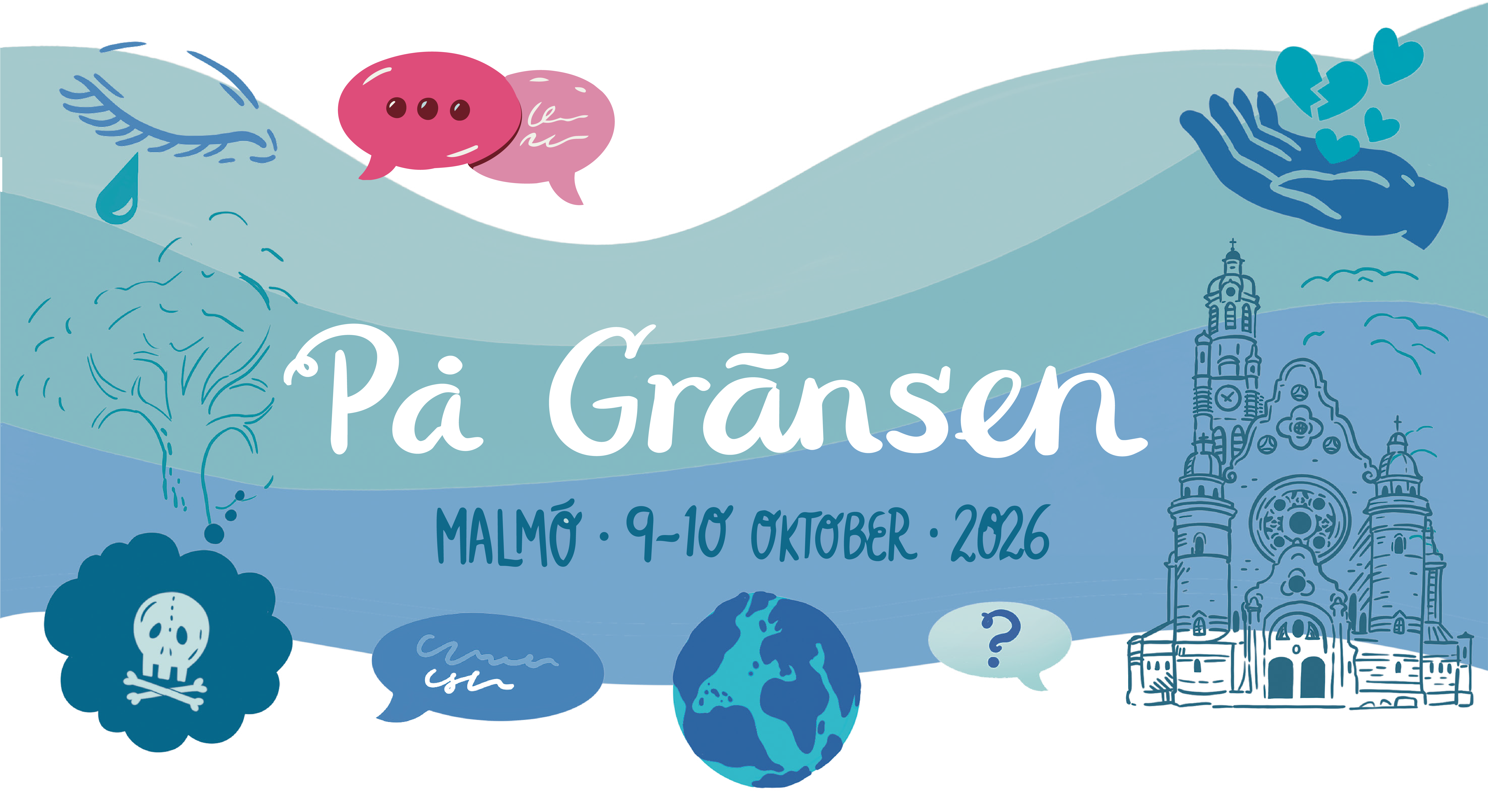 På gränsen