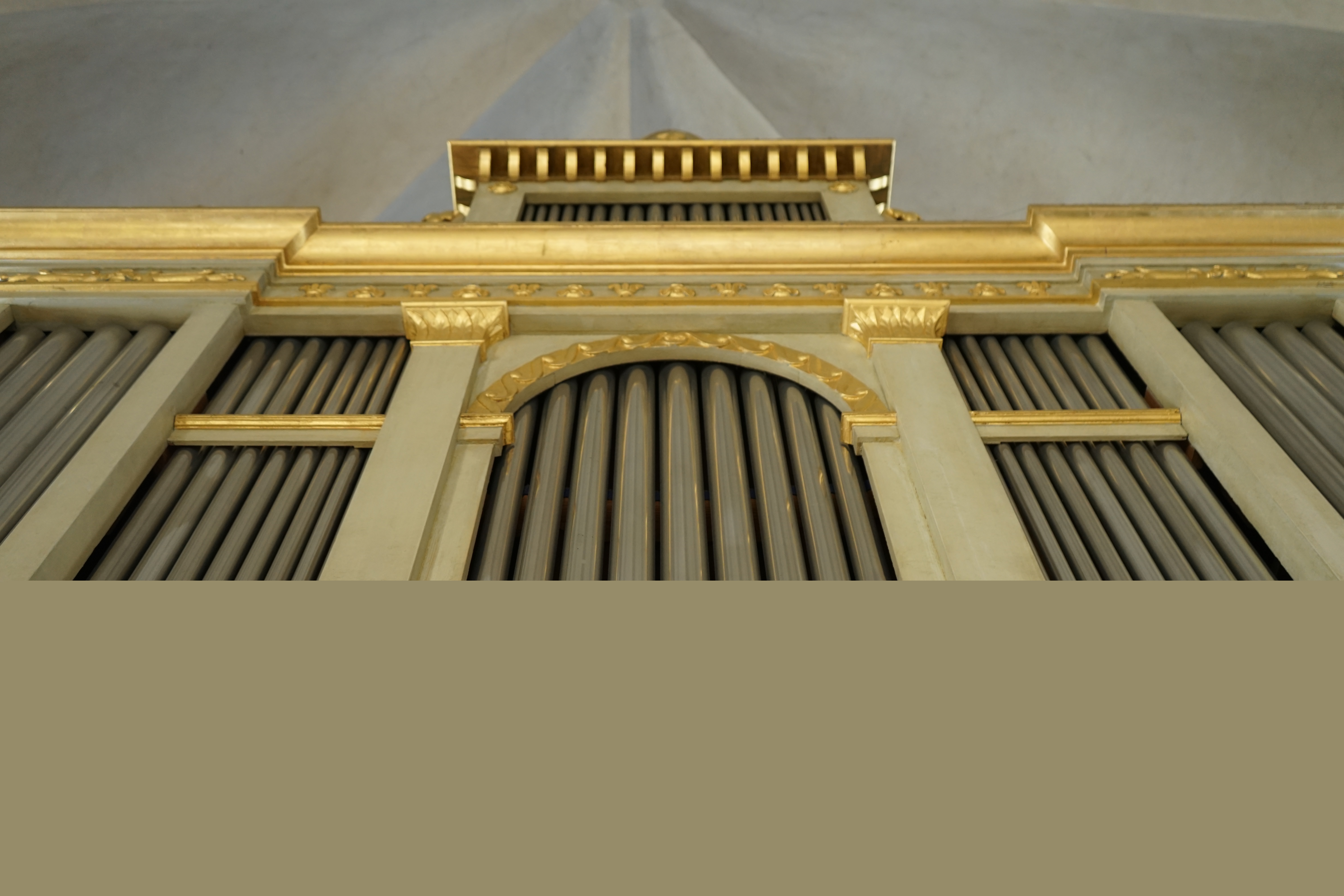 Orgeln i Österåkers kyrka.