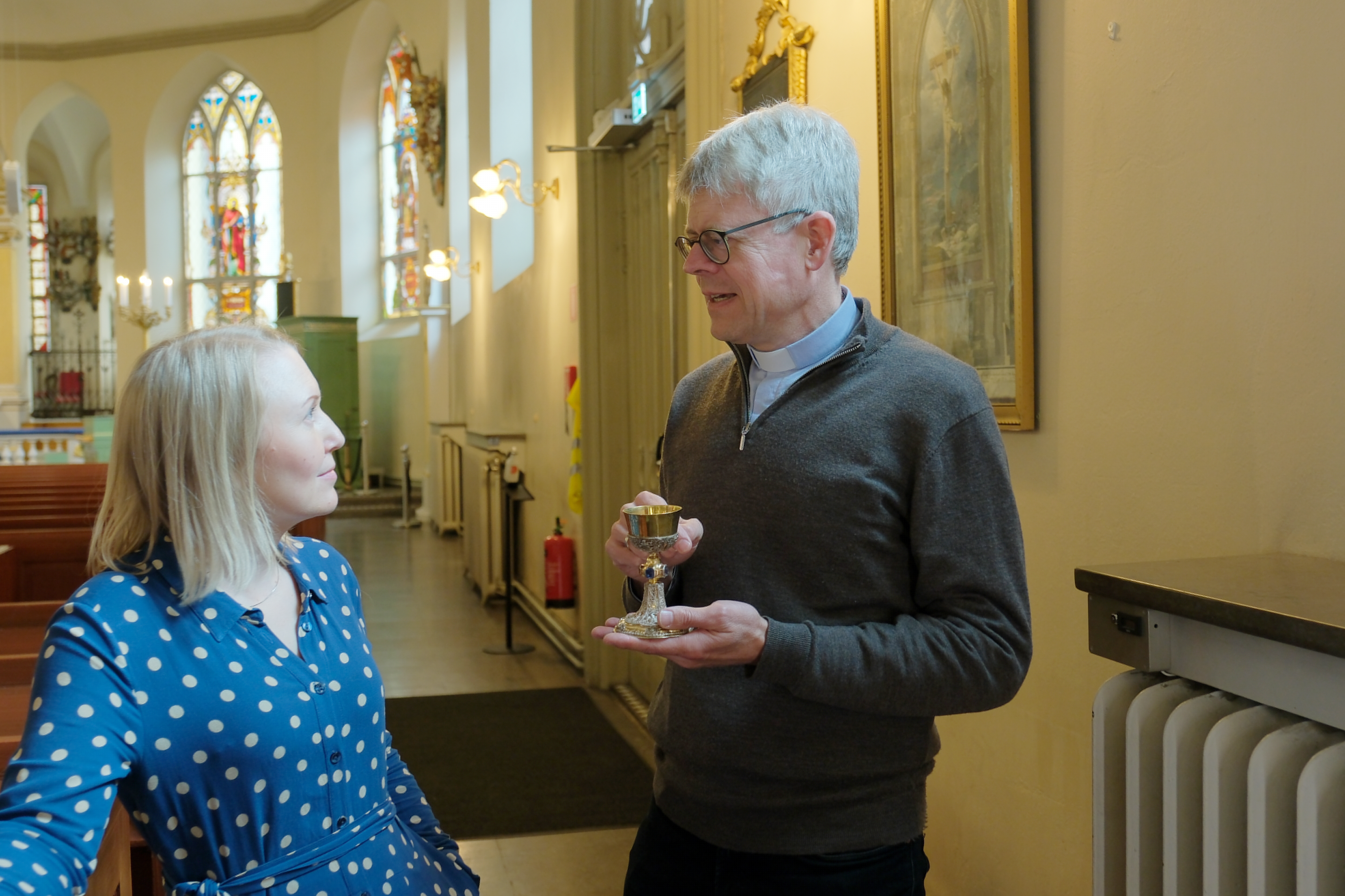 Inne i Tyska kyrkan