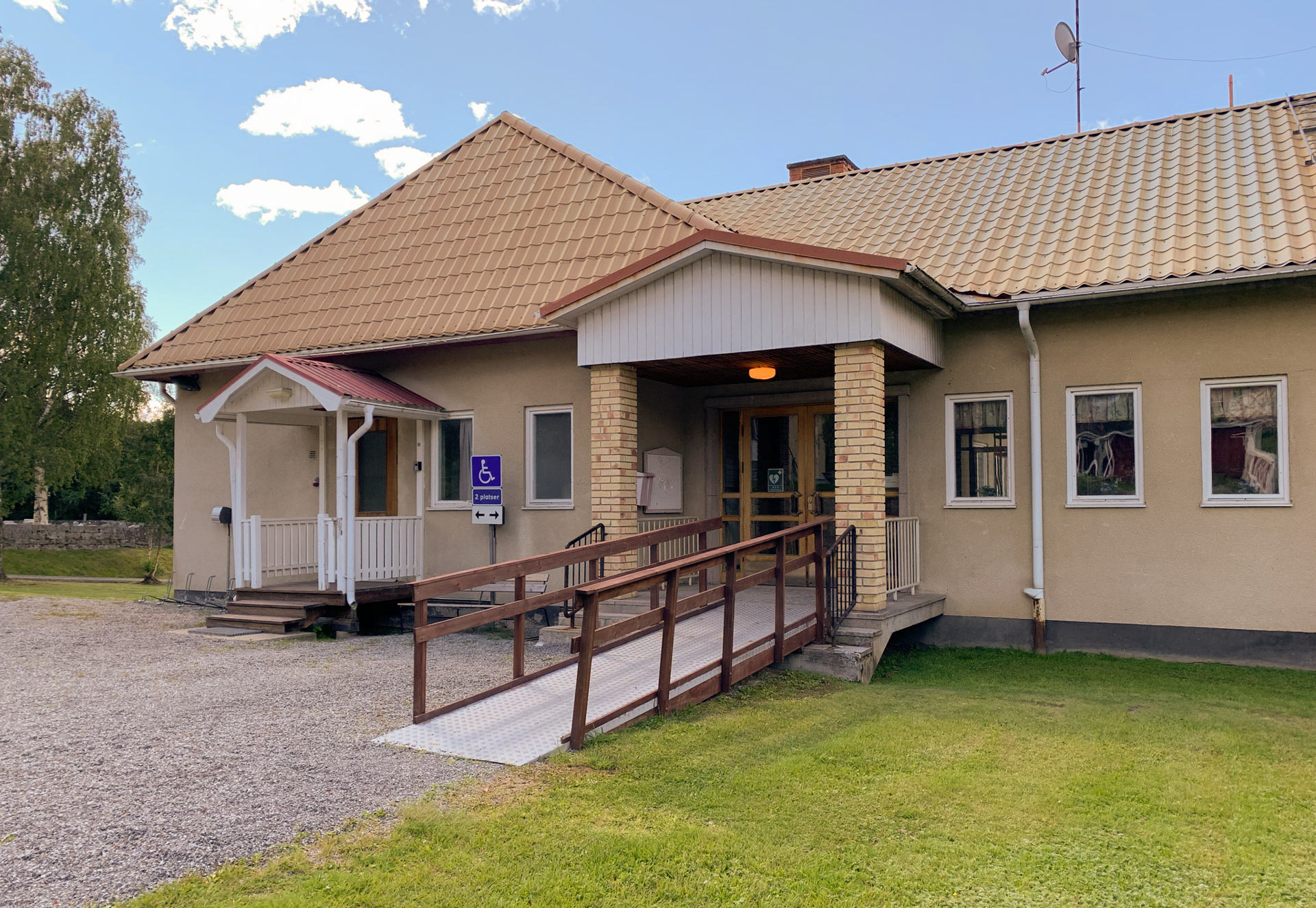 Församlingsgård i Ed. 