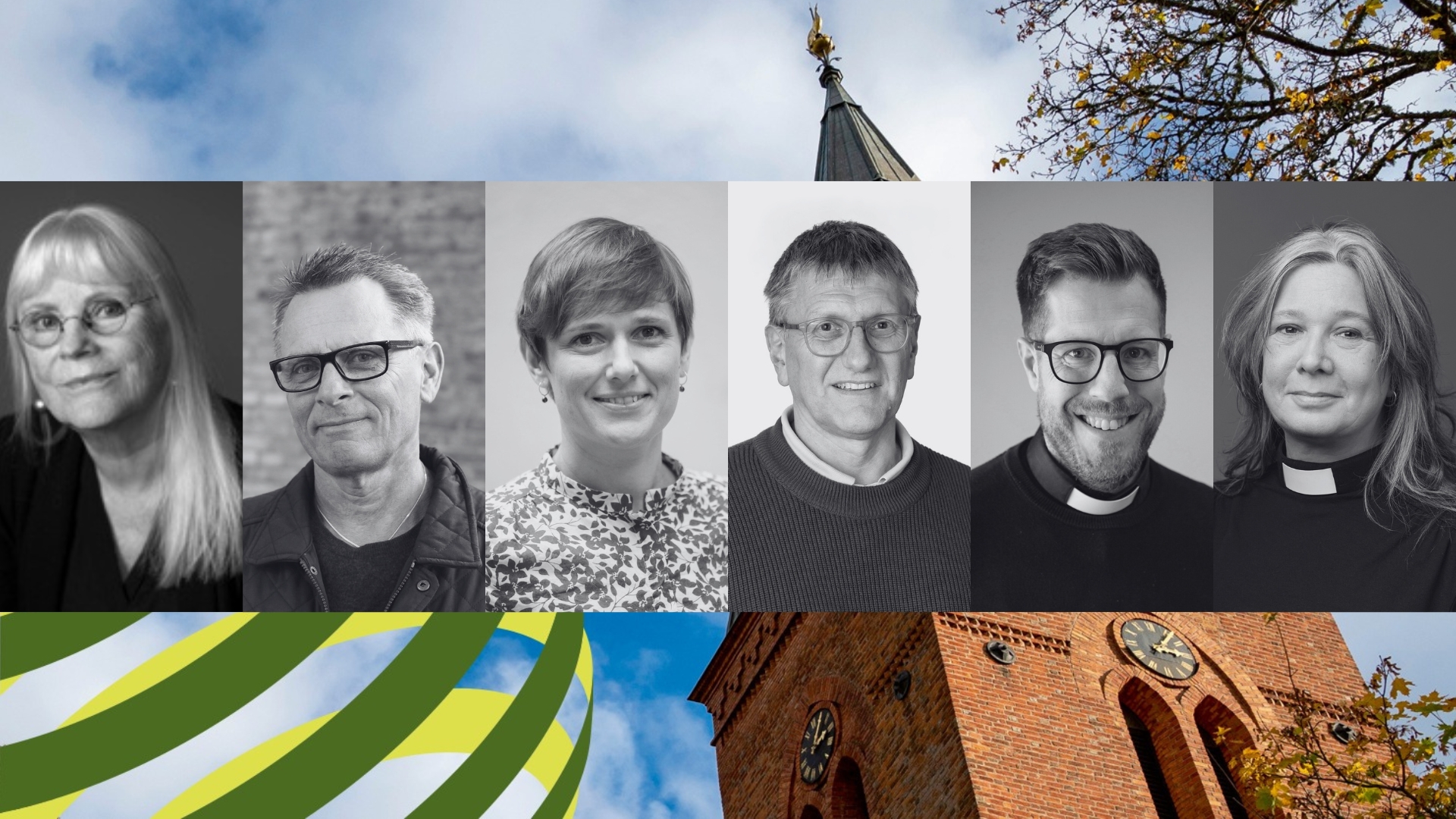 Collage med foton på medverkande