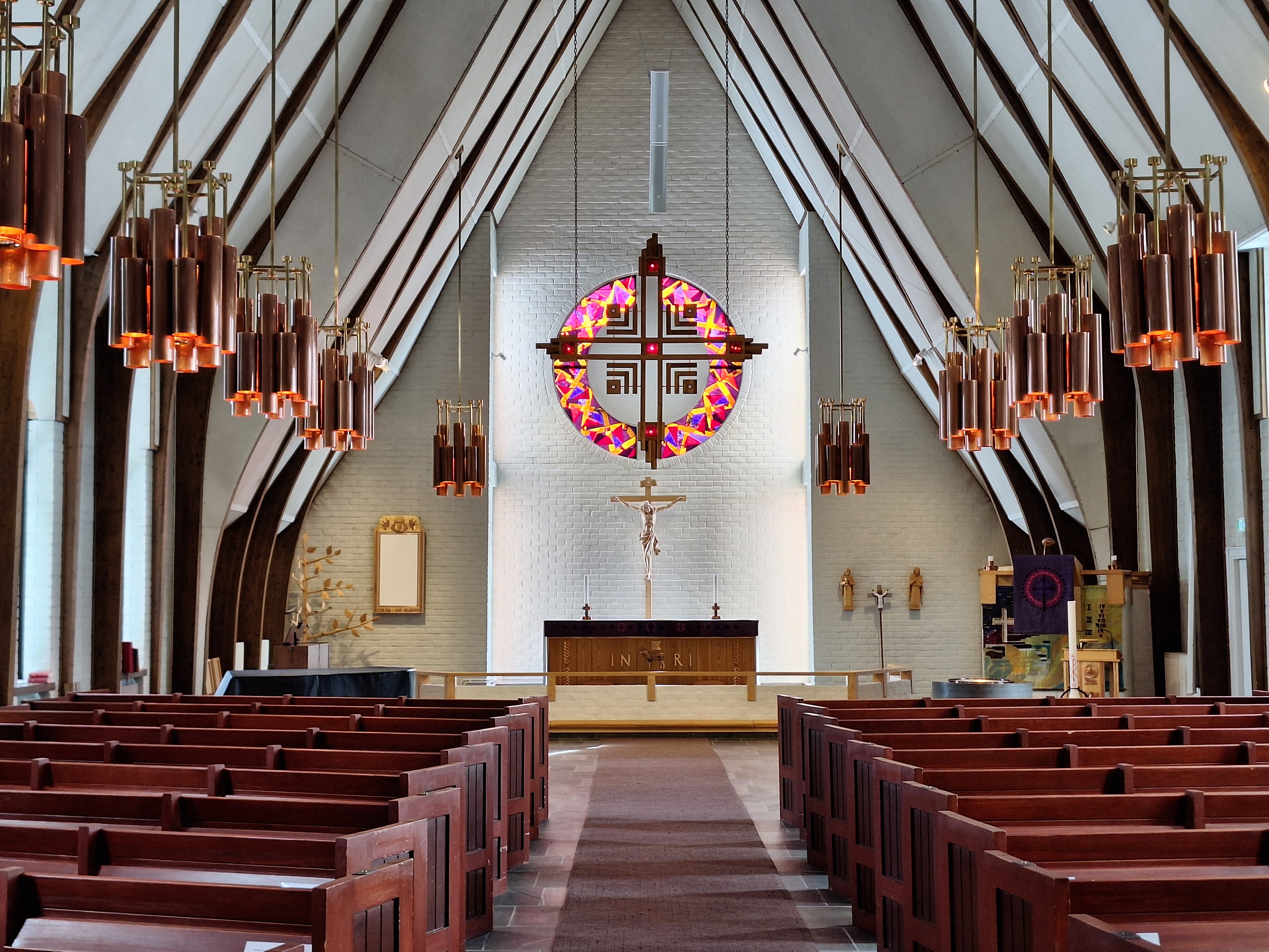 Tavelsjö kyrka interiör