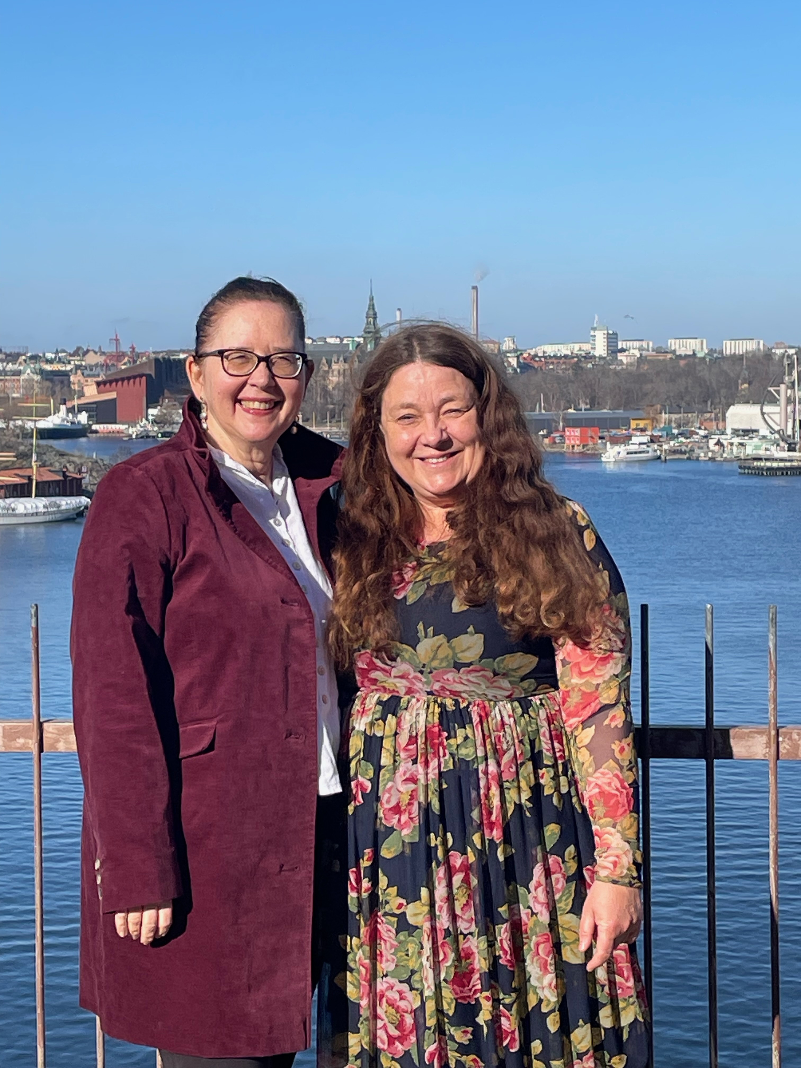 Eva Karpe och Karin Frölén