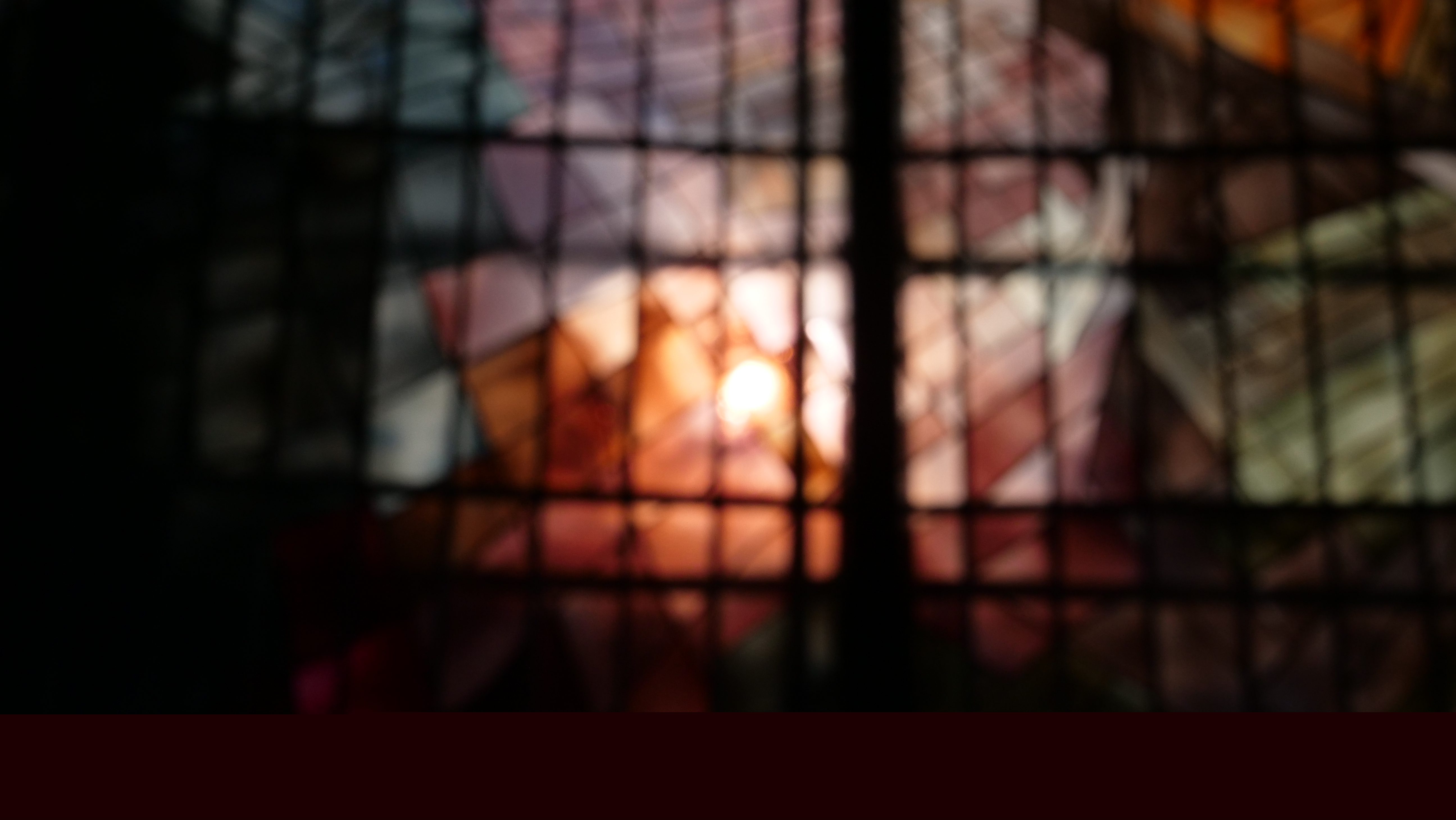 Glasmosaik i Tibble kyrka